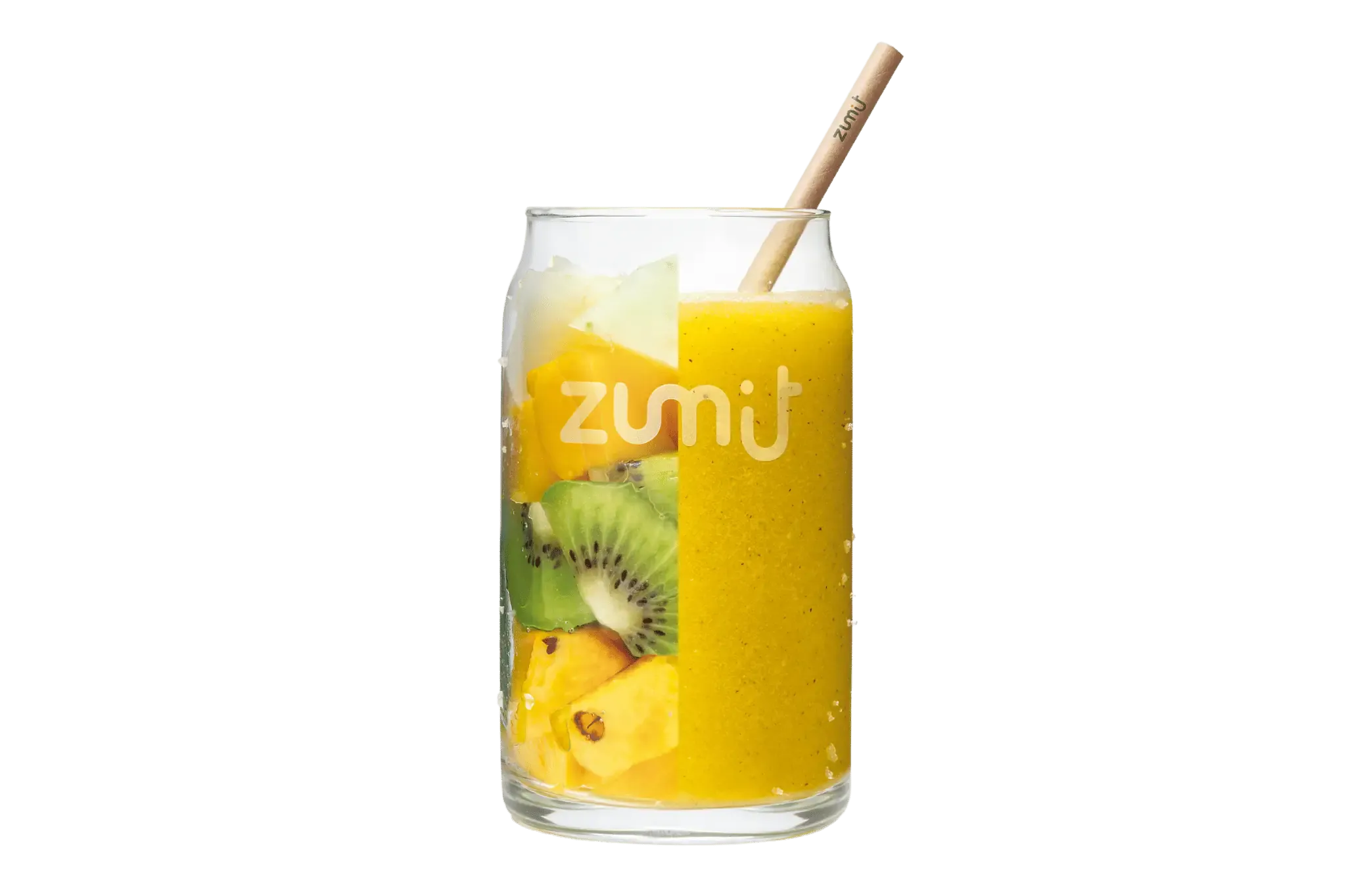 Smoothie Tropical Heaven de Zumit- Caja de 20 unidades de melón, kiwi, mango y piña