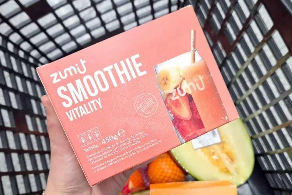 fruta congelada de Zumit, smoothie Vitality