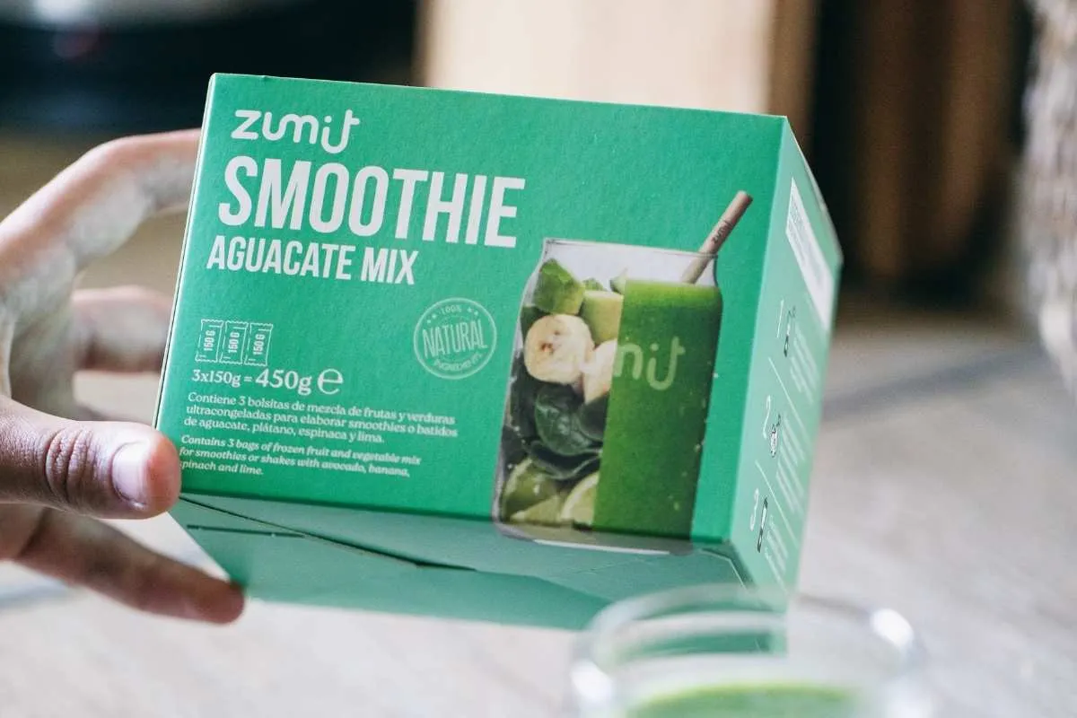 fruta congelada de Zumit, smoothie Aguacate Mix