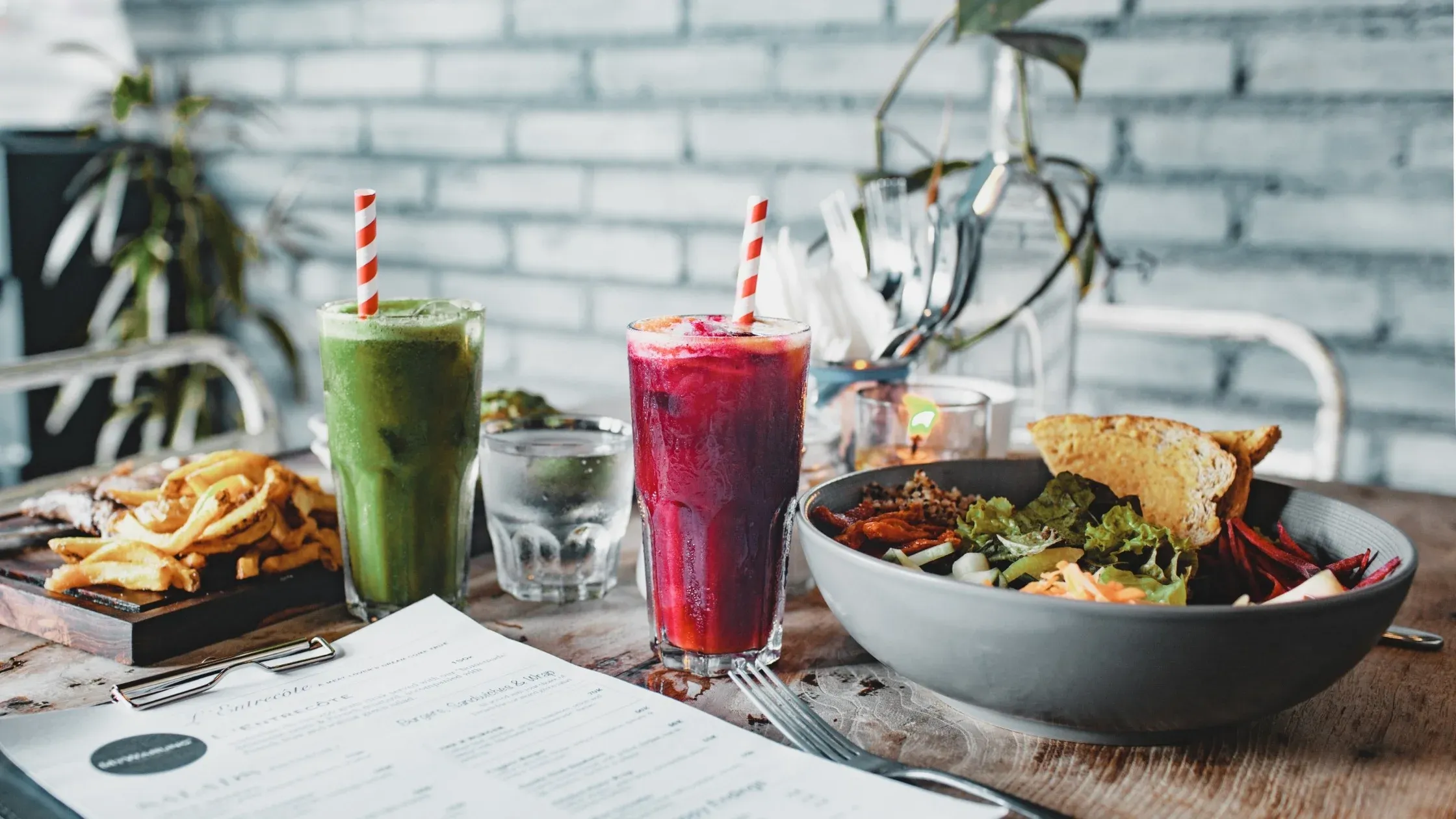 54 Smoothies Zumit en un bar