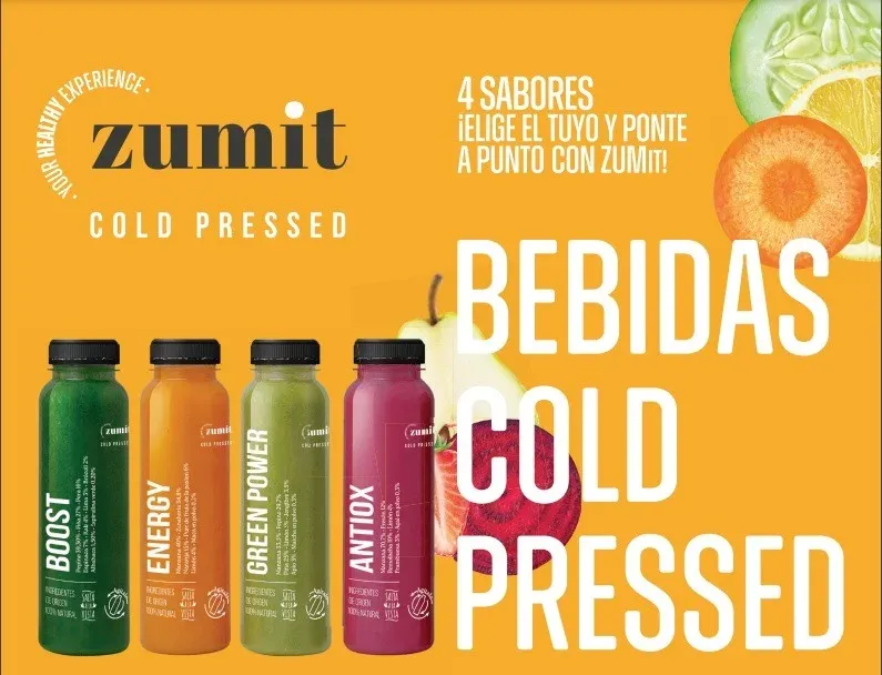 Zumos Cold Press Premium de Zumit