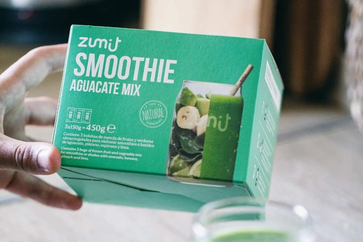 fruta congelada de Zumit, smoothie Aguacate Mix